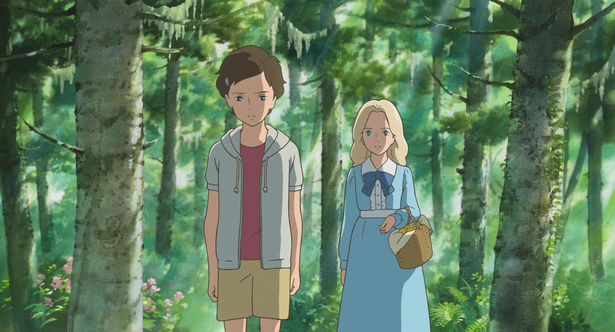 when-marnie-was-there-review-studio-ghibli-anna-and-marnie-in-forest