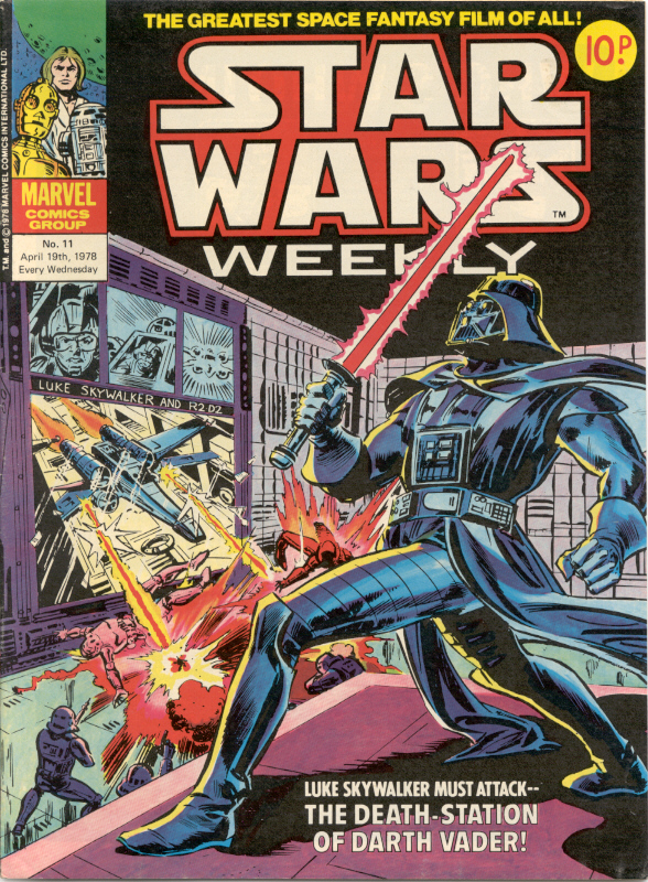 Marvel UK Star Wars Weekly Comic 1978 - issue 11
