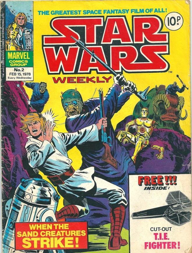 Marvel UK Star Wars Weekly Comic 1978 - issue 2