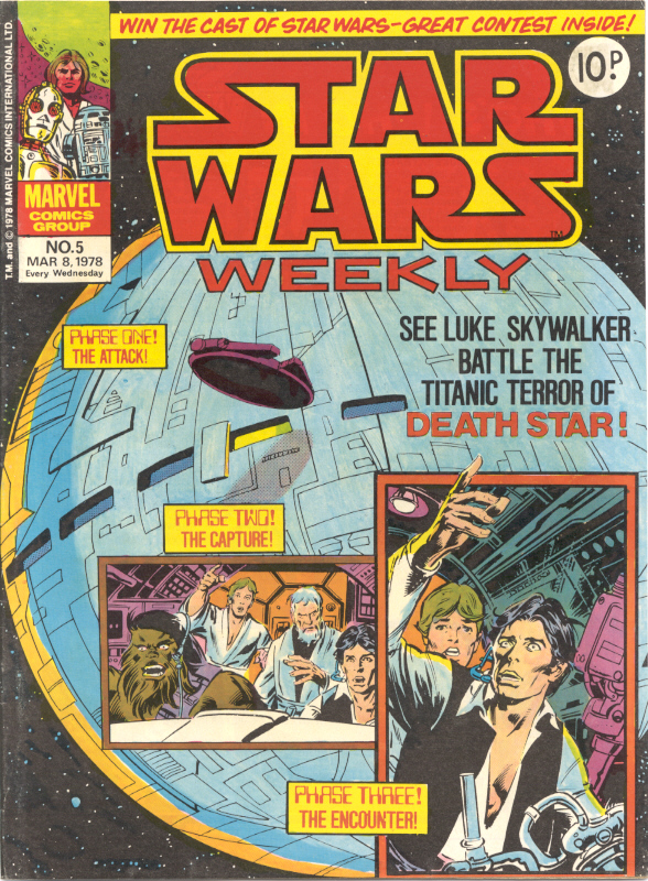Marvel UK Star Wars Weekly Comic 1978 - issue 5