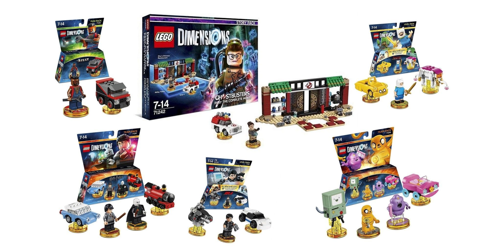 LEGO wave 6 - Ghostbusters, Potter, Adventure more