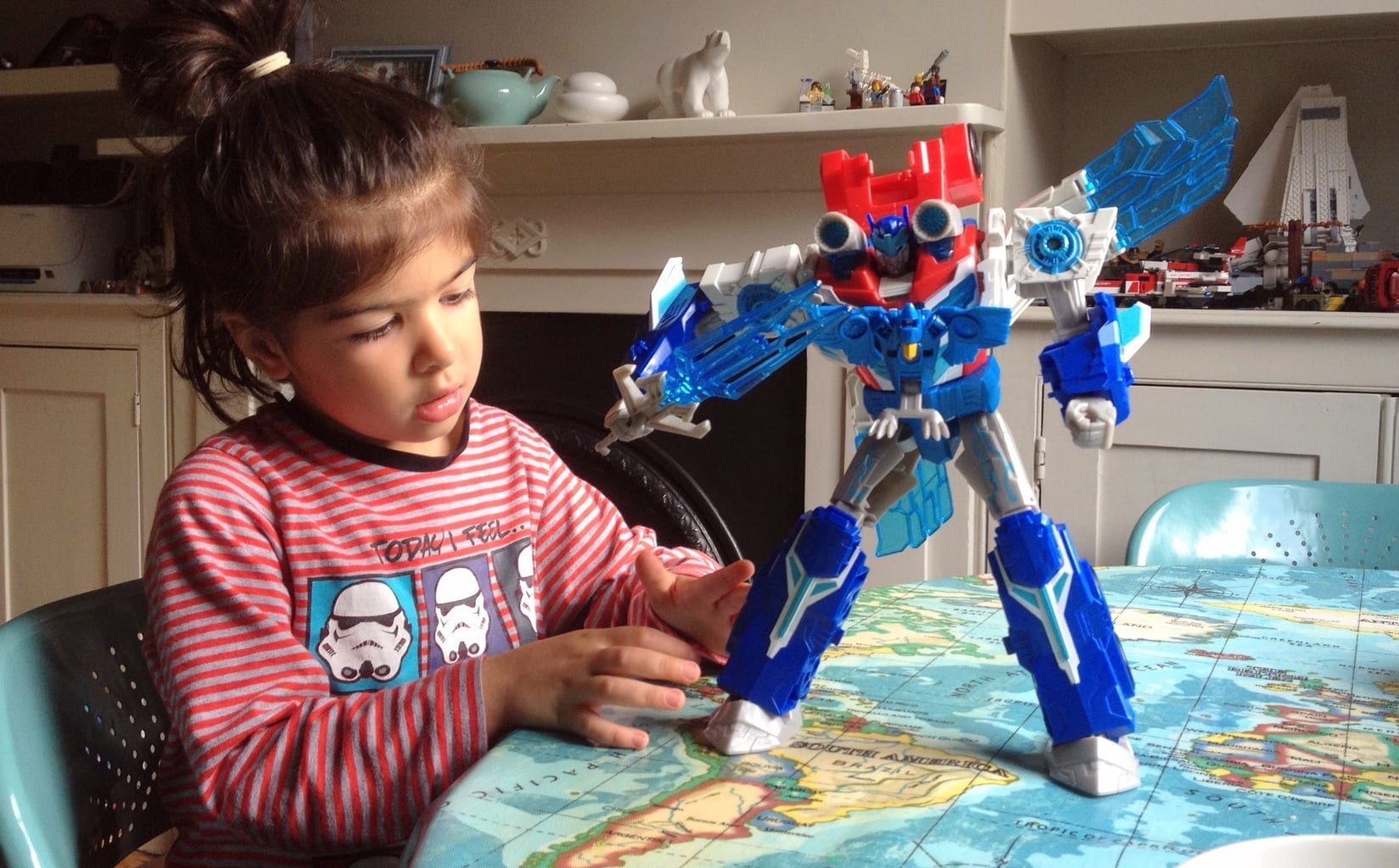 Hasbro Transformers Robots in Disguise Surge Optimus Prime /& aerobolt Power Nuevo