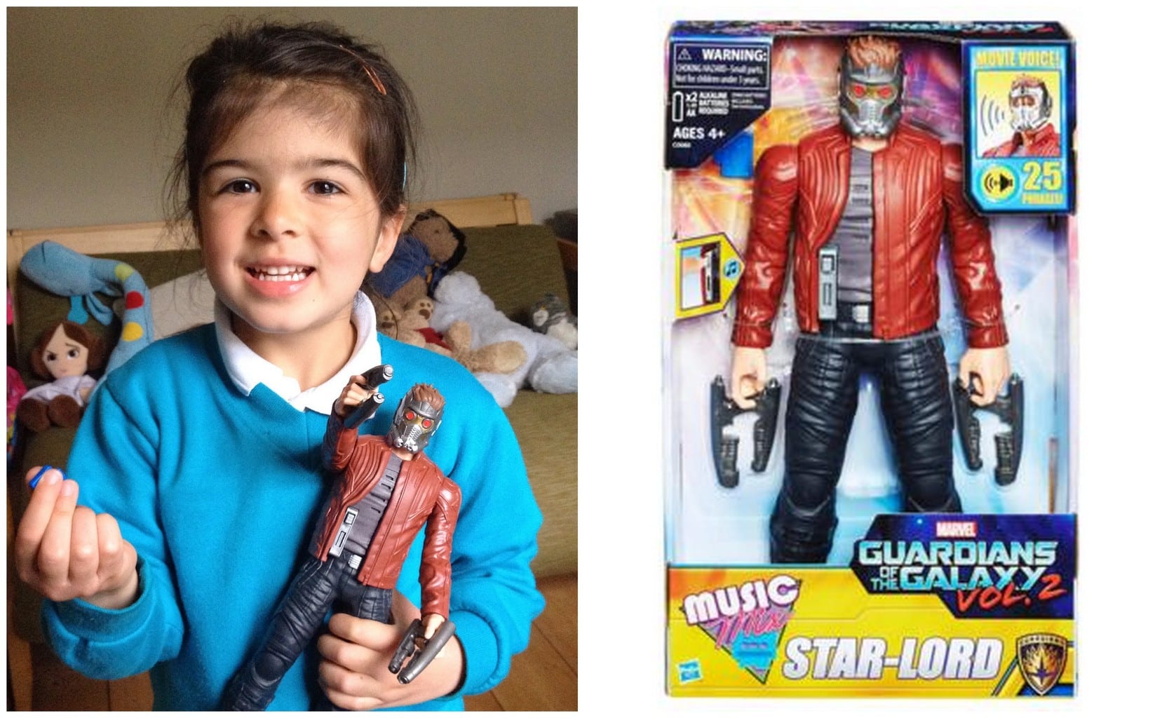 Marvel Legends STAR-LORD Guardians of the Galaxy Vol. 2 Action Figure Toy  Review 